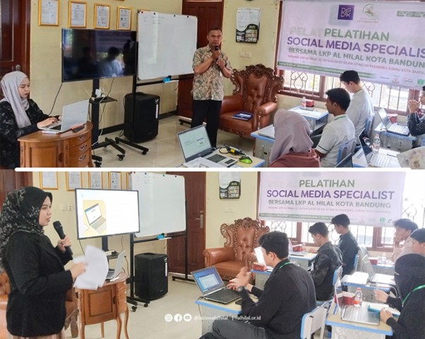 Pelatihan Social Media LKP Al Hilal