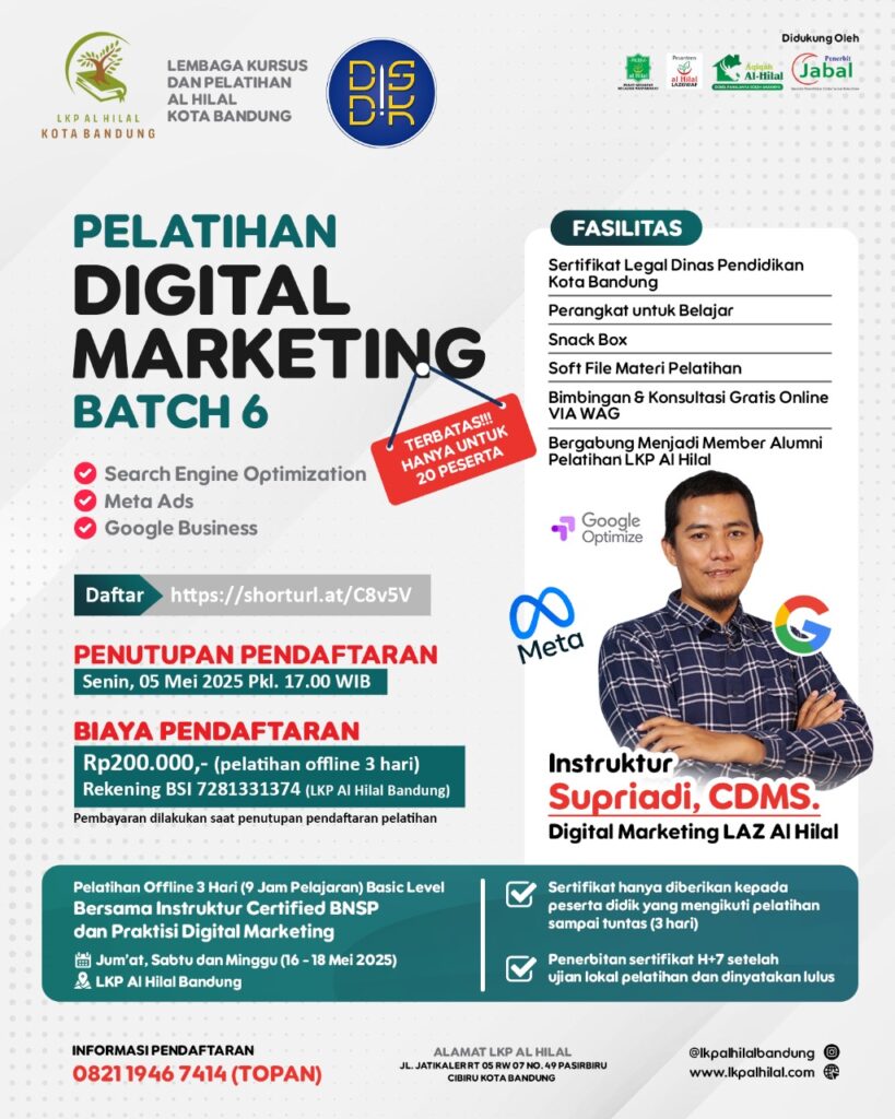 Pelatihan Digital Marketing